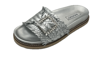 inuovo-zilver-traisse-1-band-slipper