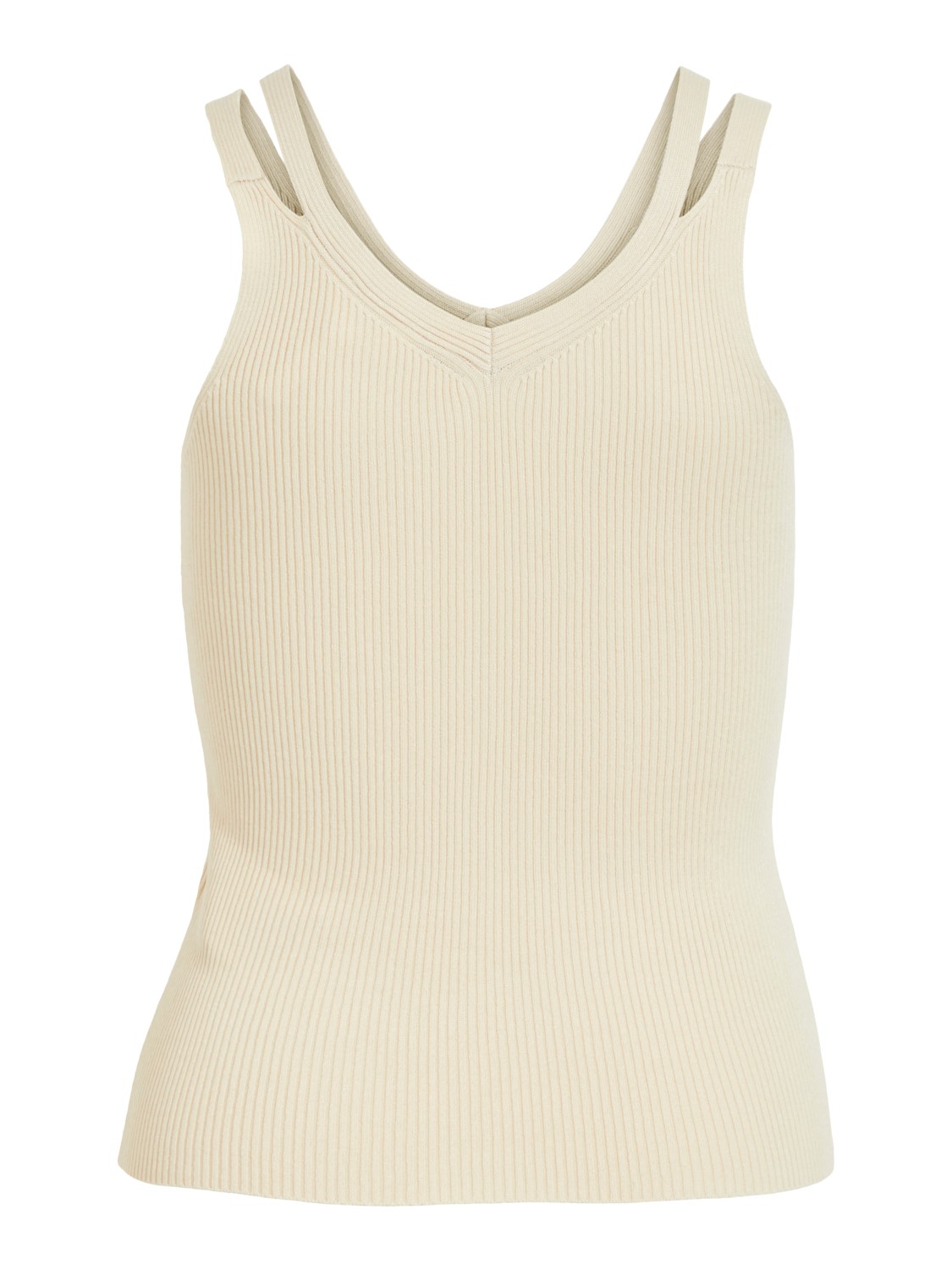 OBJECT Beige knit tank top